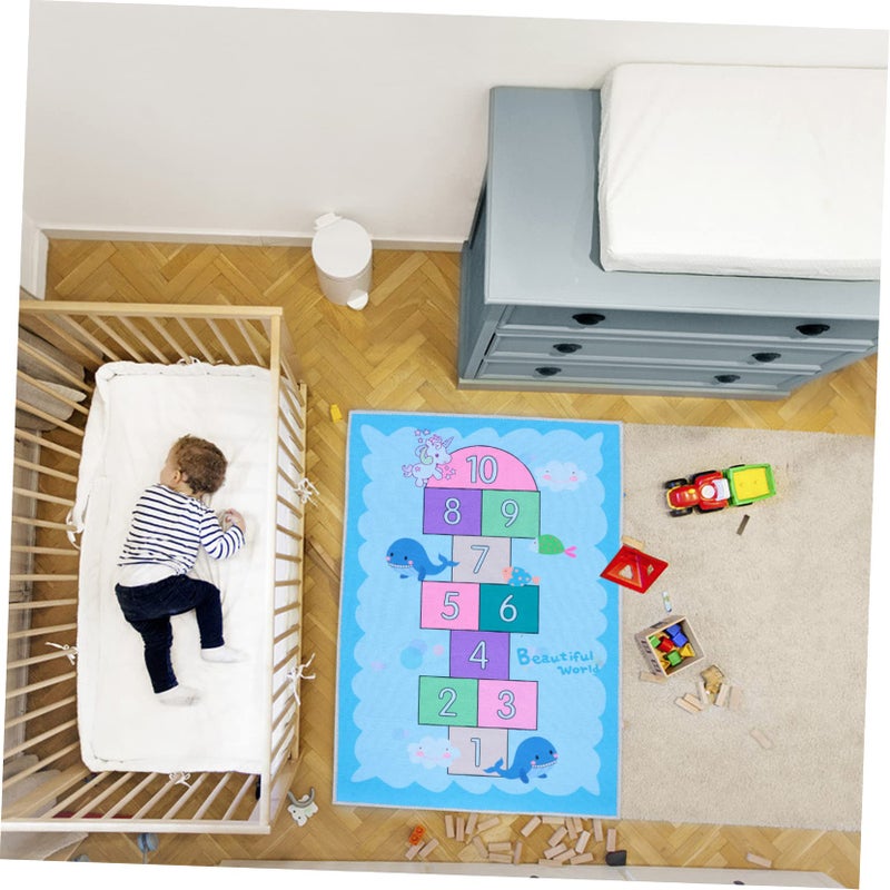 Extra Soft Educational Play Mat Non Slip Crawling Rug For Nursery And Playroom Decor - Image 3