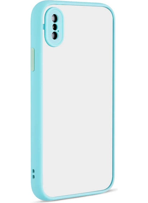 Rona Store iPhone Xs 5.8 - Compatible Zore Hux Cover-Turquoise  - Image 1