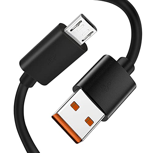 FEIYIU Micro Charger Charging Cable Cord Compatible with for Anker Soundcore Life Q20, Anker Soundcore 2, Mini, Flare Mini Headphone Speakers -5ft - Image 1