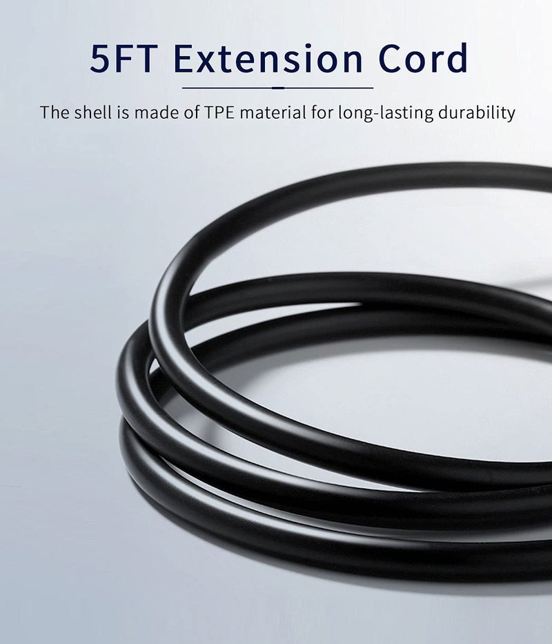 FEIYIU Micro Charger Charging Cable Cord Compatible with for Anker Soundcore Life Q20, Anker Soundcore 2, Mini, Flare Mini Headphone Speakers -5ft - Image 5