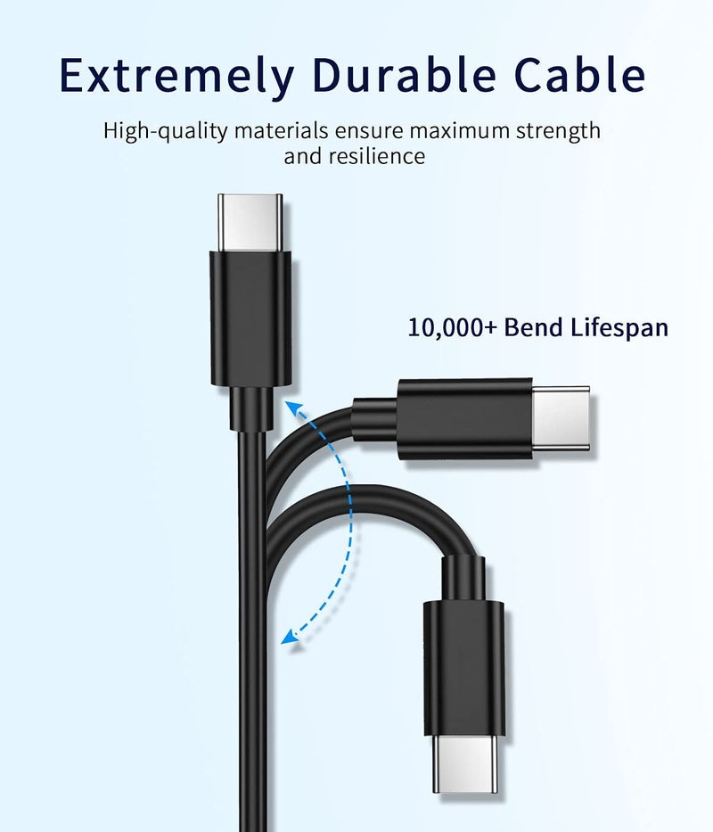 FEIYIU Micro Charger Charging Cable Cord Compatible with for Anker Soundcore Life Q20, Anker Soundcore 2, Mini, Flare Mini Headphone Speakers -5ft - Image 4