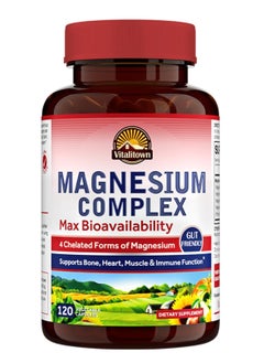 Vitalitown Magnesium Complex max bioavailablity 120 Caps