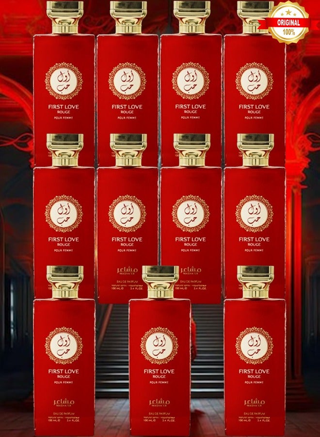 لوف 11 قطع عطر فيرست لوف روج 100 مل - Image 1