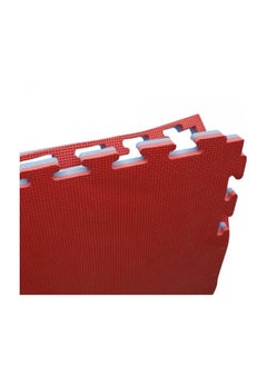 TA SPORT Teakwondo Mat 1m X 1m X 2 cm Red/Blue Gql-03-1  - Image 1