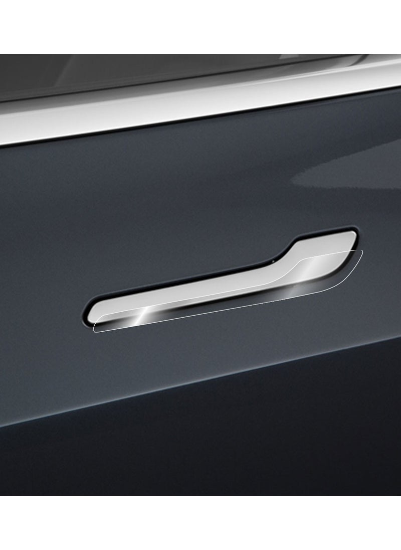 IPG - Tesla Model 3 - Specially Cut Tesla Logo Door Handle Sticker Set for Model Y (Set of 4) - Image 1