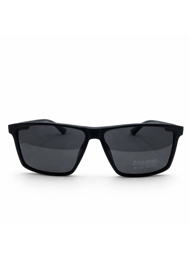 نظارة شمسية رجالية مستقطبة Polarized فاخرة بعدسة UV400مقاومة للشمس تصميم عصري للاستخدام اليومي والقيادة - Image 1