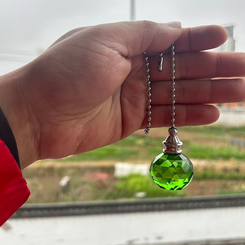 2Pcs 30mm Faceted Crystal Sun Catcher Ball Pendant Hanging Ornament for Home Window Wedding Decor - Image 3