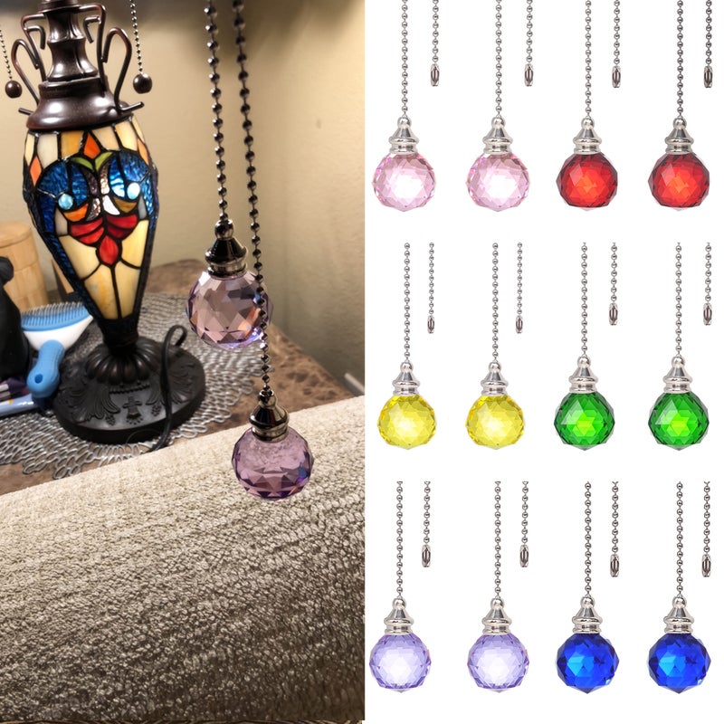 2Pcs 30mm Faceted Crystal Sun Catcher Ball Pendant Hanging Ornament for Home Window Wedding Decor - Image 5