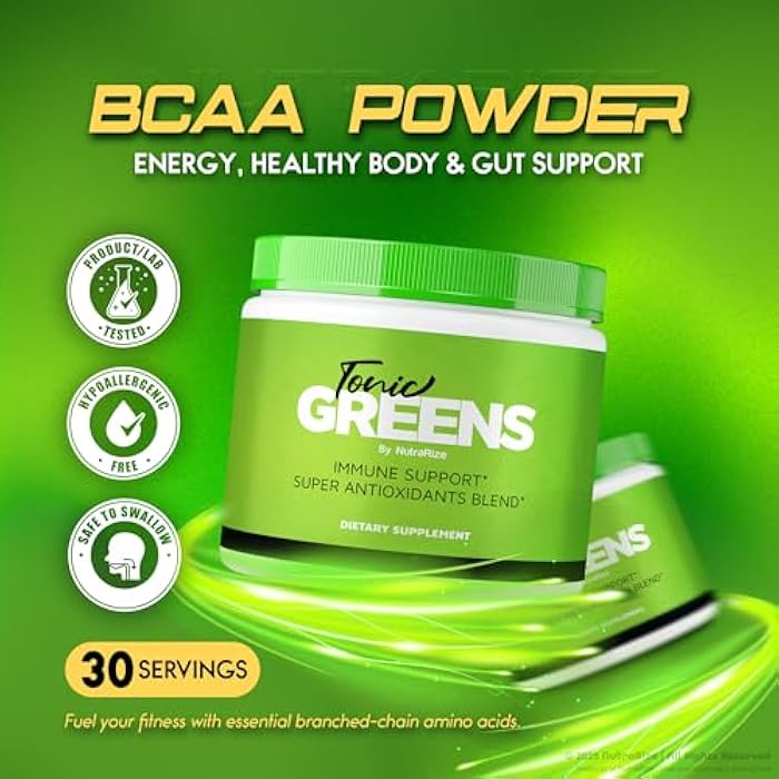 NutraRize Tonic Greens, All-Natural Supplement in a Jar for Immune Support, Delicious Way to Detox The Body, Tonic Green Powder for Health and Wellness Reviews (30 Servings) - Image 4