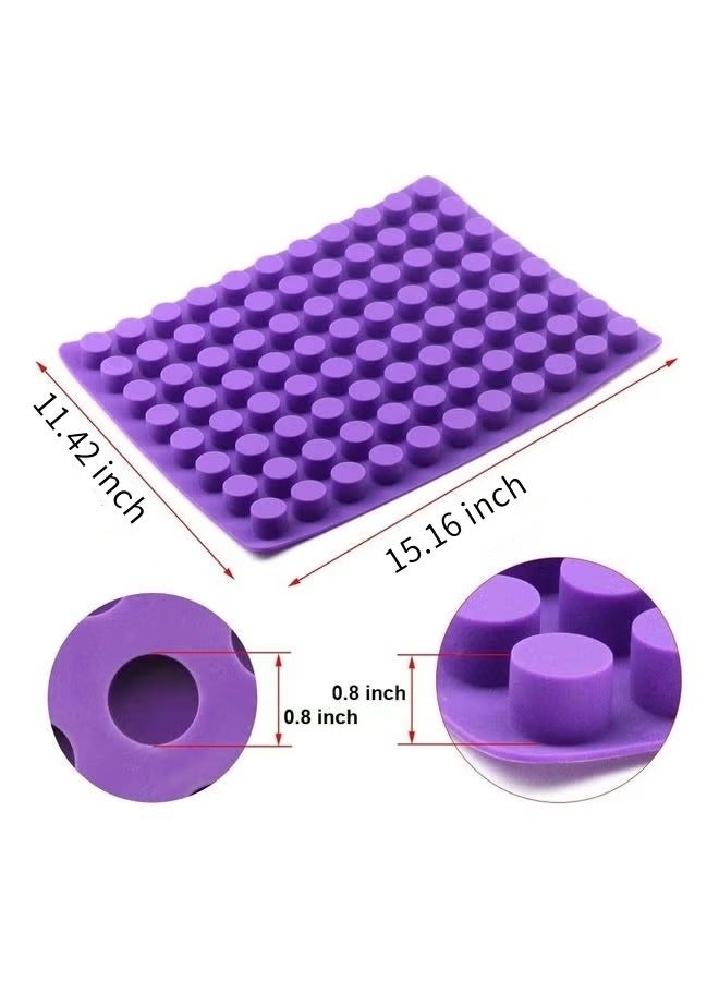 88-Cavity Round Silicone Mold – Mini Ice Trays & Baking Molds for Chocolate, Cheesecake Bites, Jelly Candy  - Image 5