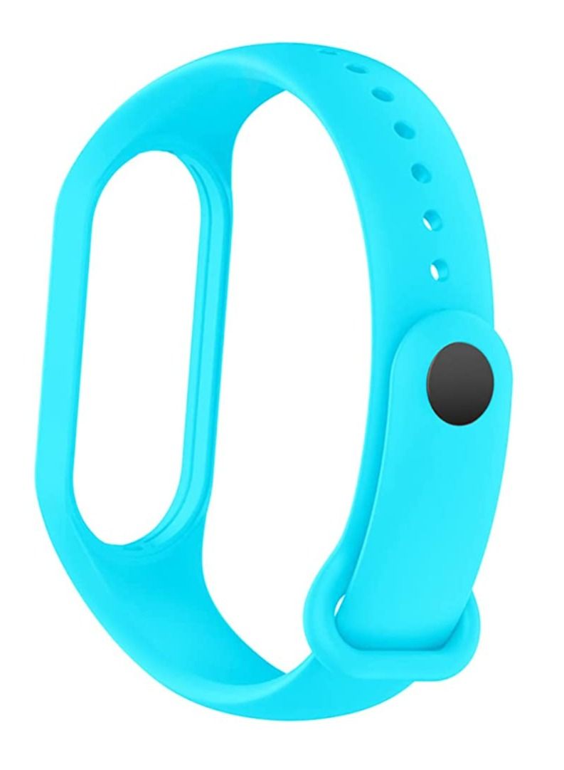 VITION Xiaomi Mi Band 7 Silicone Watch Band Smartwatch Wristband Bracelet Replacement Strap for (Xiaomi Mi Band 7) Aqua  - Image 5
