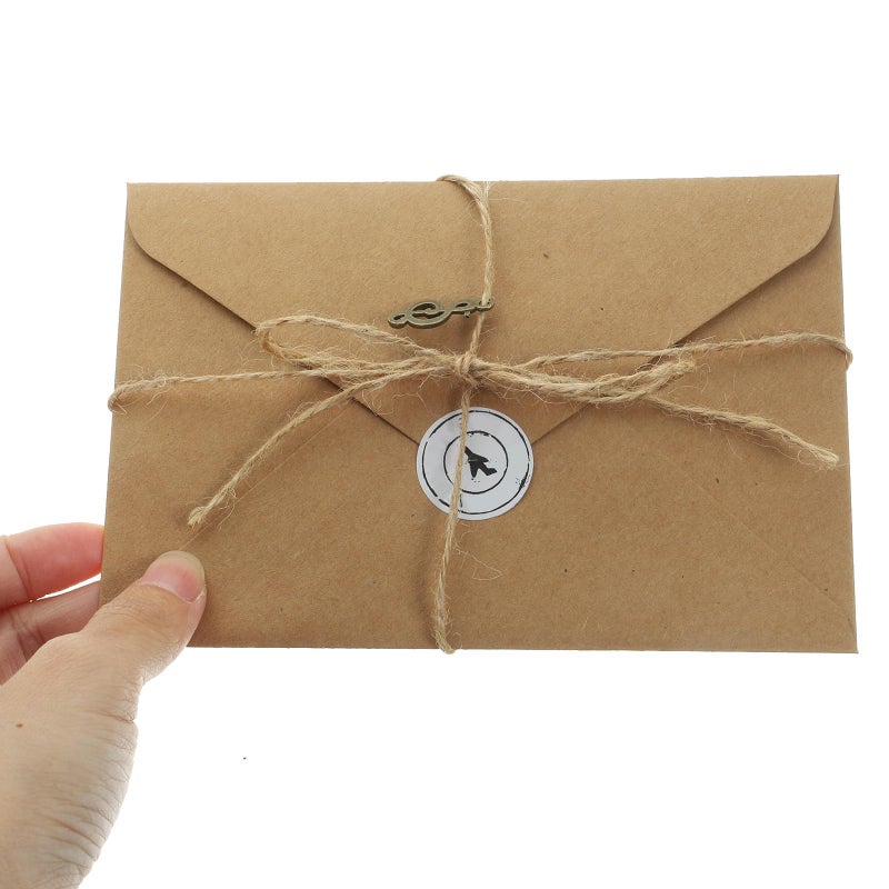 A5 Vintage Writing Paper Set 24pcs Retro Letter Kit with Envelopes Stationery Supplies - Image 5
