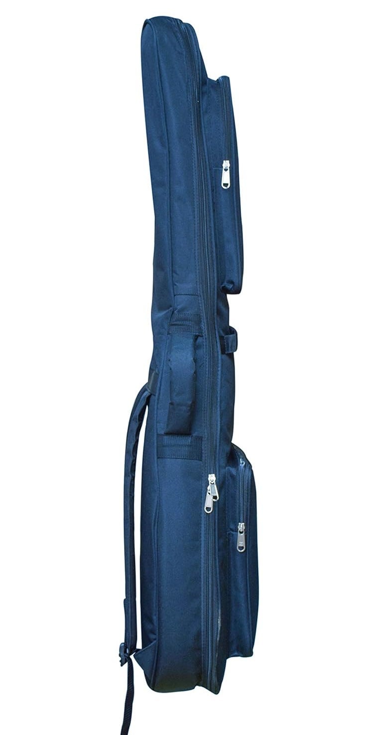 Baritone Heavy Padded Electric Guitar Bag/Cover For Vault TL1M (Bag, Blue) - Image 2