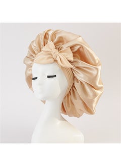 Single-layer ribbon - Khaki - Comes with large intestine hair tie