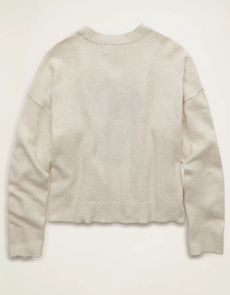 American Eagle  AE Whoa So Soft Joe Cool Graphic Sweater for Women | Best Price UAE