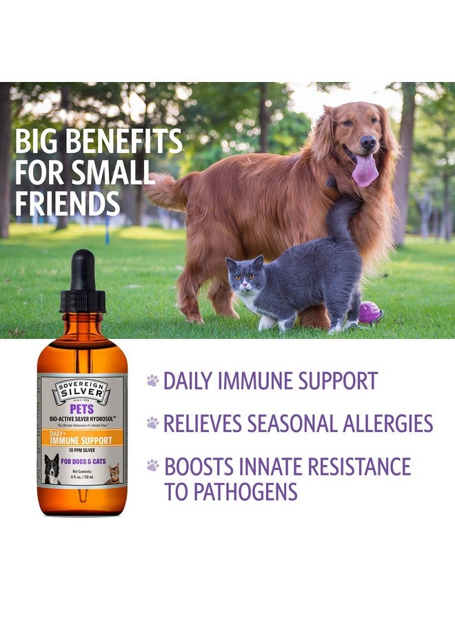 Sovereign Silver Bio-Active Silver Hydrosol for Pets Immune Support, 4 oz. - Image 2