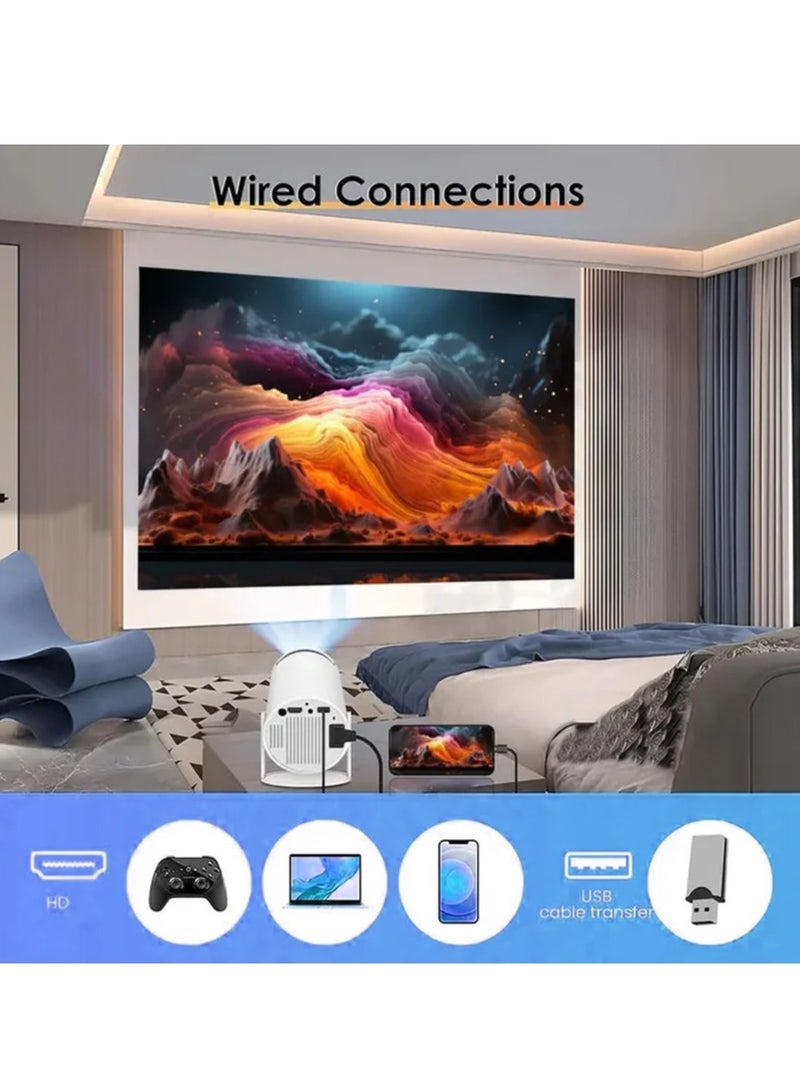 Multimedia Portable Projector 4k Ultra HD With Highlight Coating Lens  - Image 4