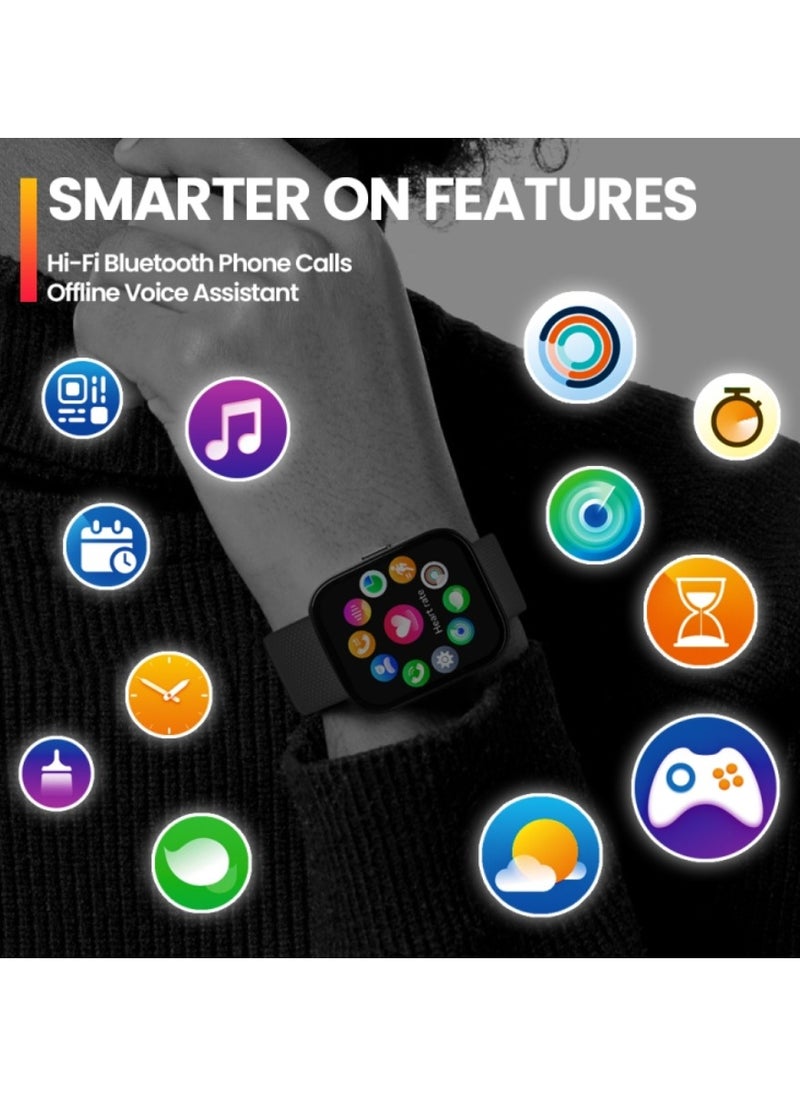 Zeblaze - New Zeblaze GTS 3 Plus Smart Watch Ultra 2.15inch AMOLED Screen Hi-Fi Bluetooth Phone Calls Health Fitness Tracking Smartwatch - Image 1