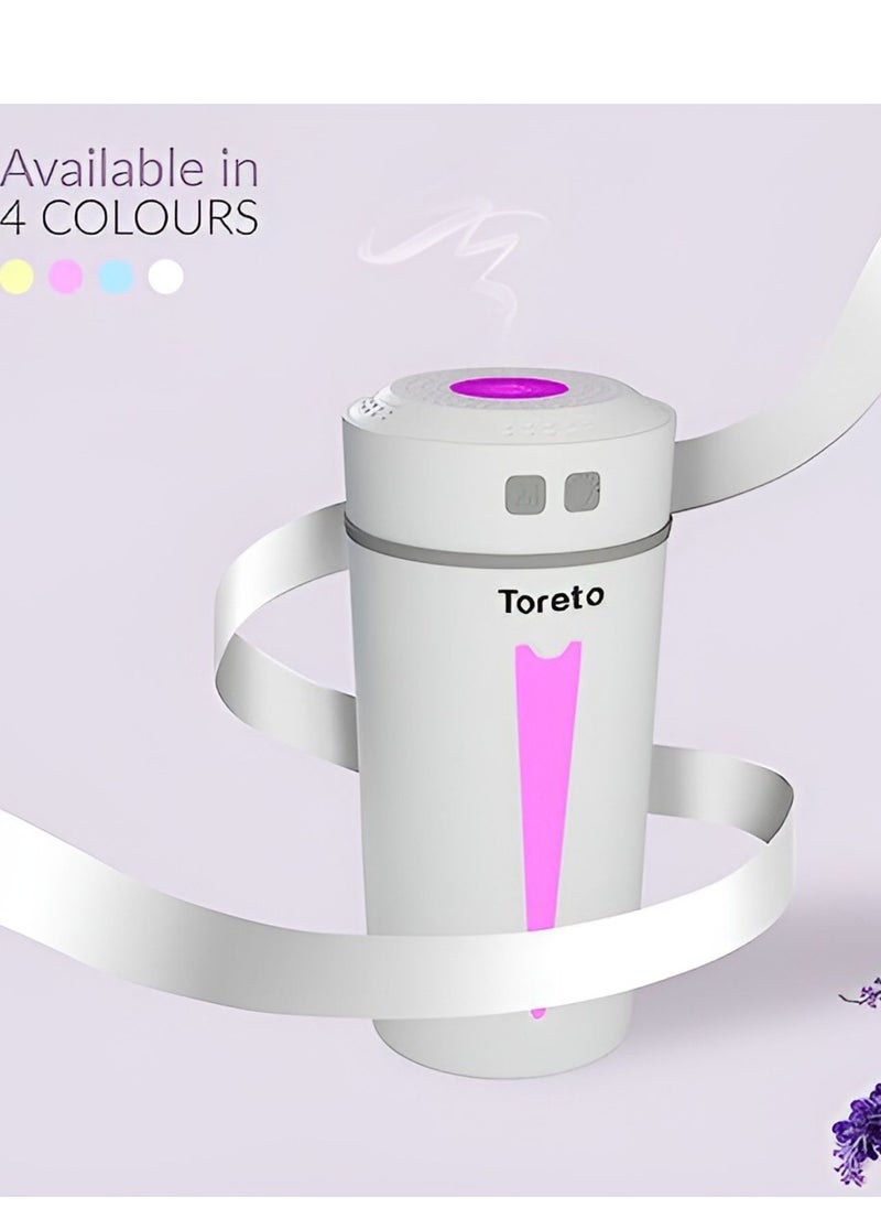 Toreto - Essence Humidifiers (Tor 1109) Essential Oil Diffuser Aroma Air Humidifier, humidifiers for home, air humidifier for room(blue) - Image 1
