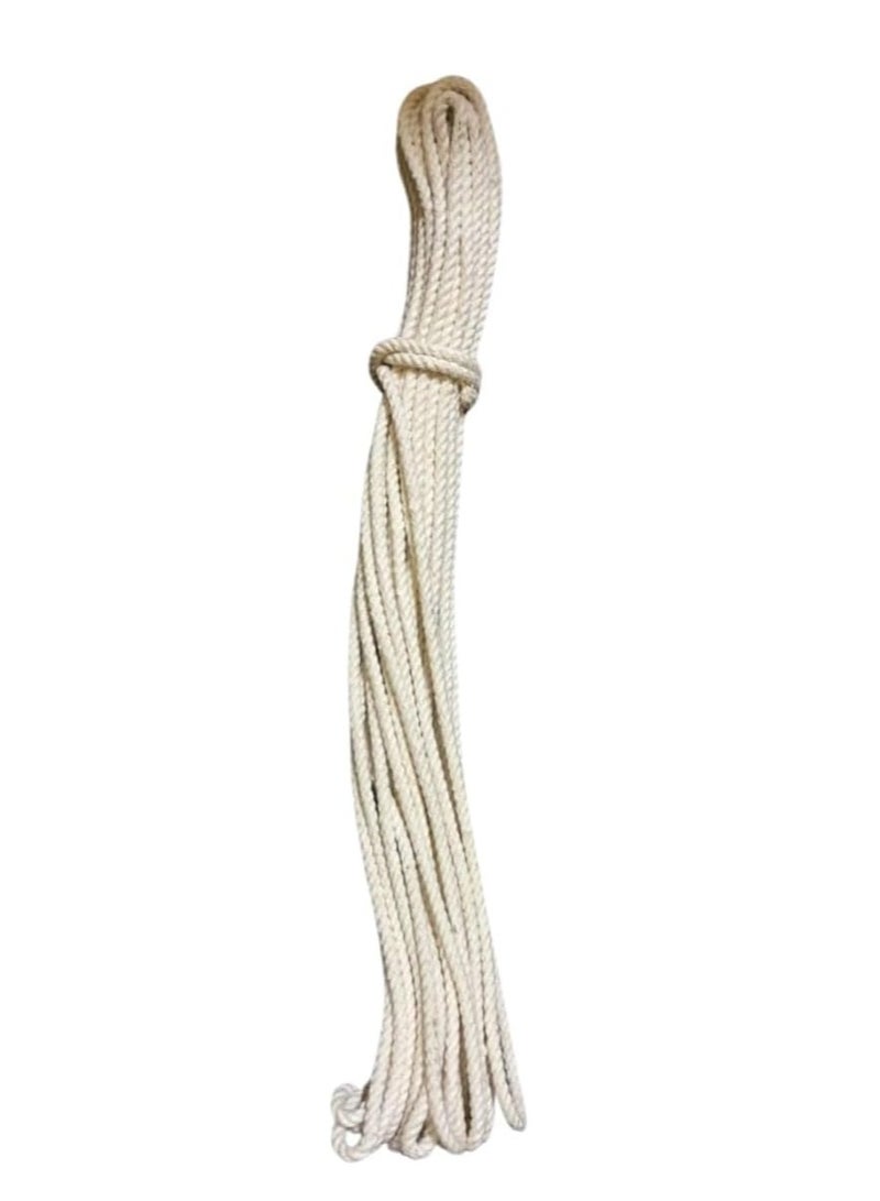 Clothesline, Durability and High Performance (Cotton Rope Roll 15m)
