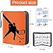 BINBE Hockey Card Binder4Pocket Trading Card Binder with 400 Card SleevesPortable Cards Album Case for Cards Collection Baseball Football Hockey Basketball Sports Cards 400 Pocket Hockey - Image 2