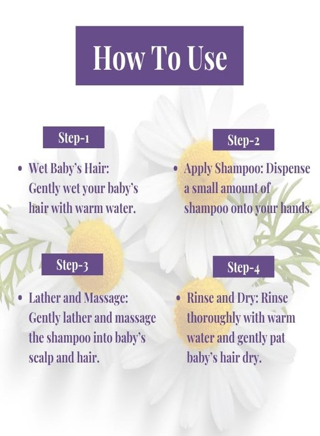 NATUUR Baby Shampoo & Body Wash Chamomile & Lavender 300ml | Gentle, Tear-Free & Sulfate-Free | Soothes & Hydrates Sensitive Skin | Mild Herbal Aroma | Safe for Infants & Toddlers | Daily Use - Image 5