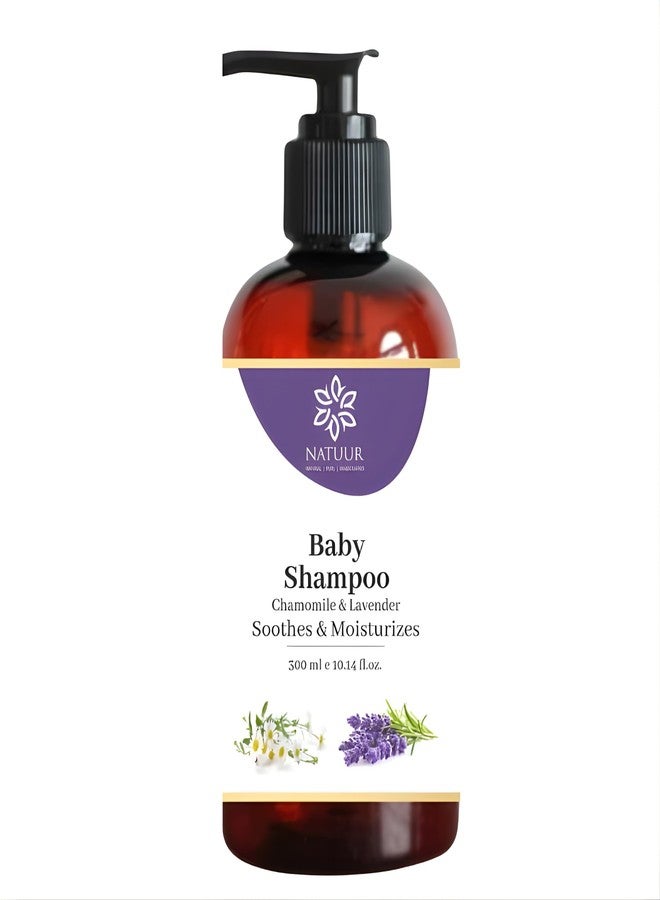 NATUUR Baby Shampoo & Body Wash Chamomile & Lavender 300ml | Gentle, Tear-Free & Sulfate-Free | Soothes & Hydrates Sensitive Skin | Mild Herbal Aroma | Safe for Infants & Toddlers | Daily Use - Image 1