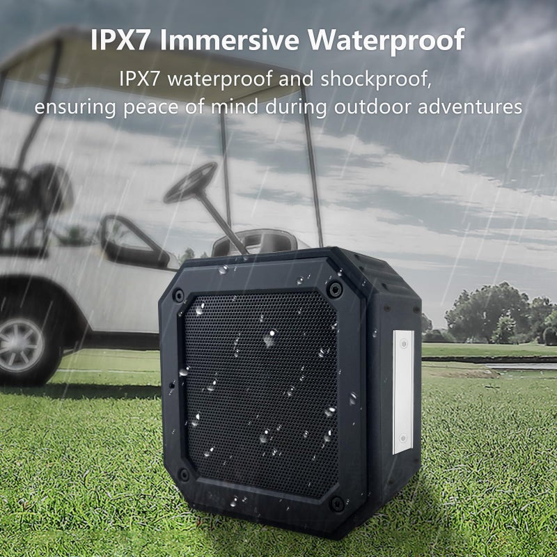 PILSAMAS Golf Speaker, Golf Cart Speakers Bluetooth Wireless with Strong Magnetic, Loud with Rich Bass, Portable Outdoor IPX7 Waterproof Bluetooth Speaker, Golf Cart Accessories - Image 5