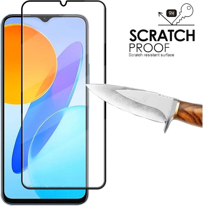Lukione Compatible with Samsung Galaxy A07 Case & Tempered Glass Screen Protector, Ring Kickstand and Sliding Camera Cover with Kickstand,Drop Proof,Heavy Duty Protective [1+2pcs] - Image 4