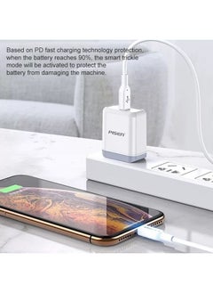 Pisen PISEN 1m 3.0A Type-C to 8 Pin PD Fast Charging Cable  - Image 4
