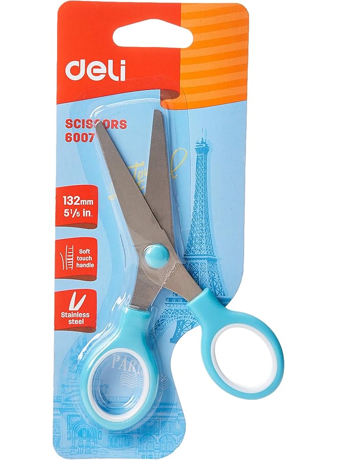 Deli Neon Scissor 135 Mm Size Assorted Colors - Image 1