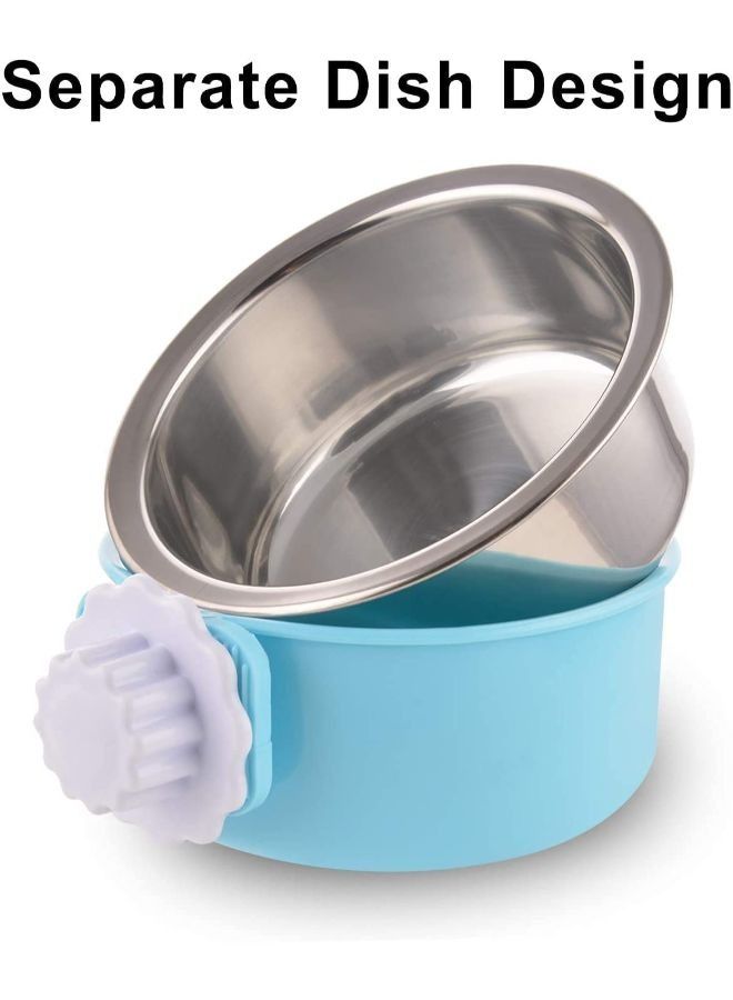 Stainless Steel Feeding Hanging Bowl for Pets - Image 5