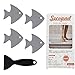 Secopad Secopad Bathtub Stickers Non-Slip, 24 PCS Safety Shower Treads Adhesive Appliques with Premium Scraper (Gray) - Image 2