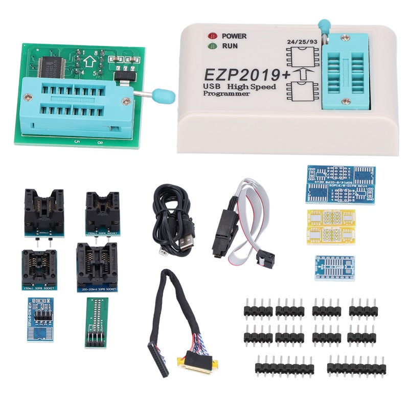 برمجة USB SPI EPROM Flash 24 25 93 BIOS دائرة منطقية قابلة للبرمجة EZP2019 لنظامي WIN7/WIN8 - Image 3