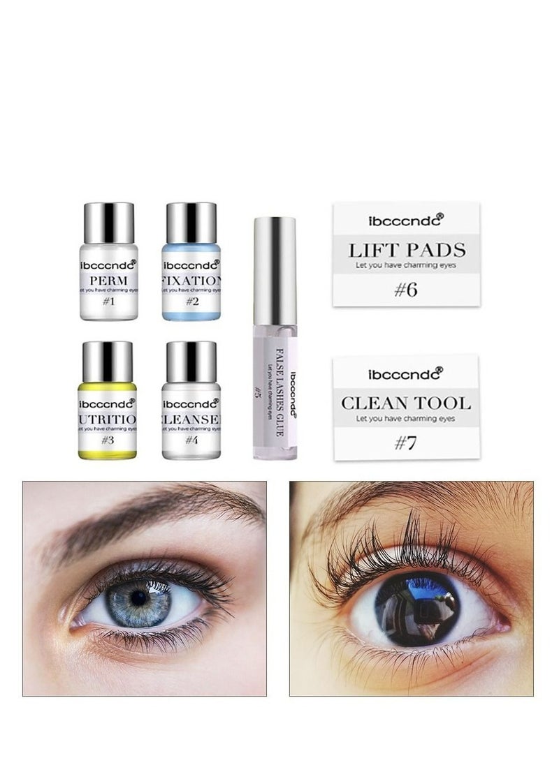 Easy Apply Lash Lift Eyelash Perming Kit Tools with Nutrition Set