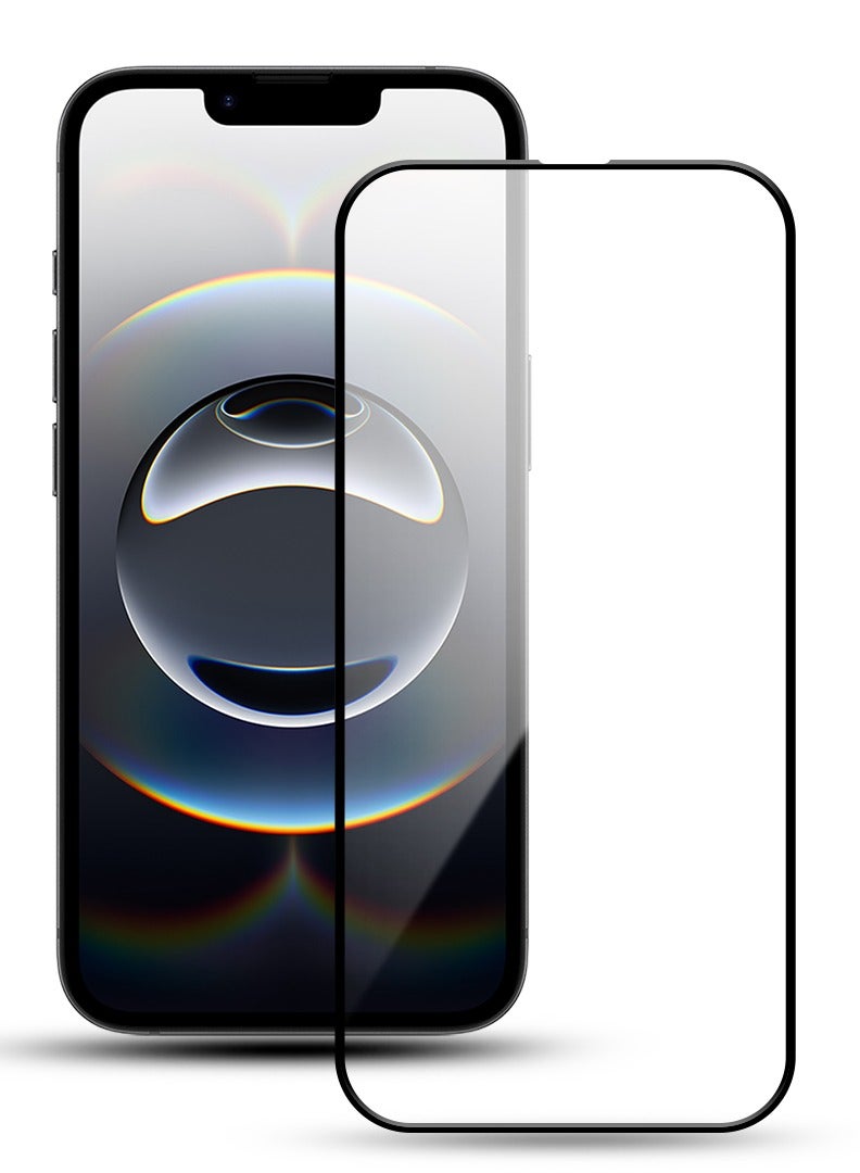 Case Up Screen Protector For Apple iPhone 16e 6.1 Inch 9H Hardness Tempered Glass Film, Bubble Free Easy Installation, Full Coverage, Anti Scratch And Touch Sensitive - Image 1