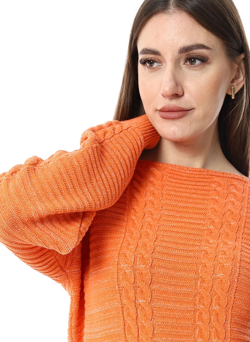 Caesar Women Wool Long Pullover With High Neck - Image 3