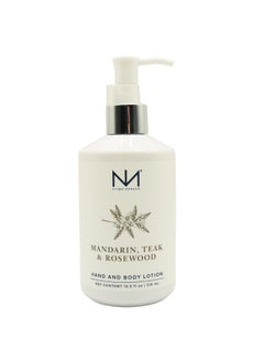 Niven Morgan Niven Morgan Mandarin Teak and Rosewood Hand and Body Lotion 105 Fl Oz  310 mL 