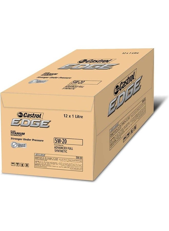 كاسترول زيت محرك كاسترول 5w20 ايدج كرتون 12 حبه