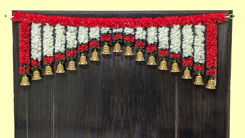 afarza Toran For Main Door Latest Home Decoration Entrance Hanging Handmade Bandarwal Gift Item Multicolor 1016 Cm - Image 2