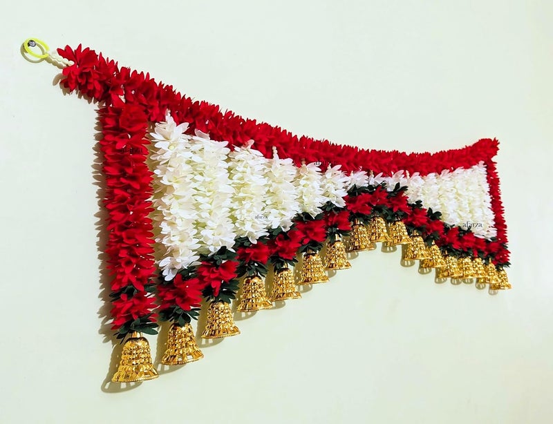 afarza Toran For Main Door Latest Home Decoration Entrance Hanging Handmade Bandarwal Gift Item Multicolor 1016 Cm - Image 1