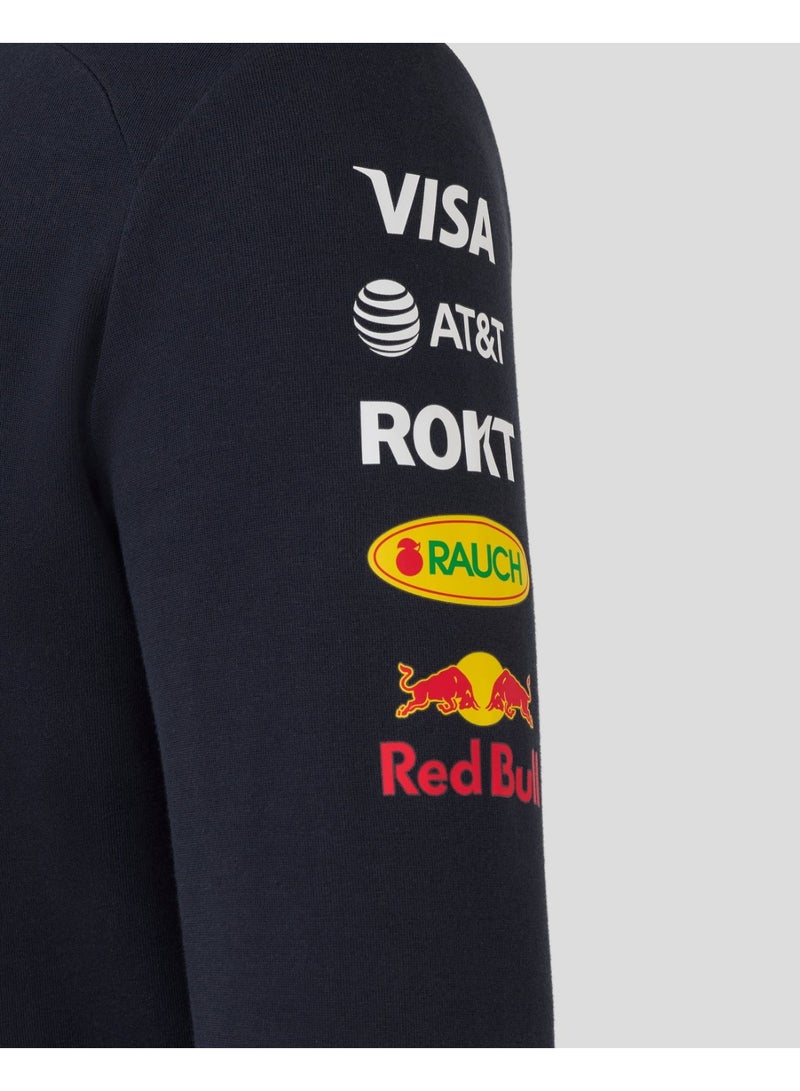 Red Bull Racing F1 Team Full Zip Hooded Sweatshirt - Image 4