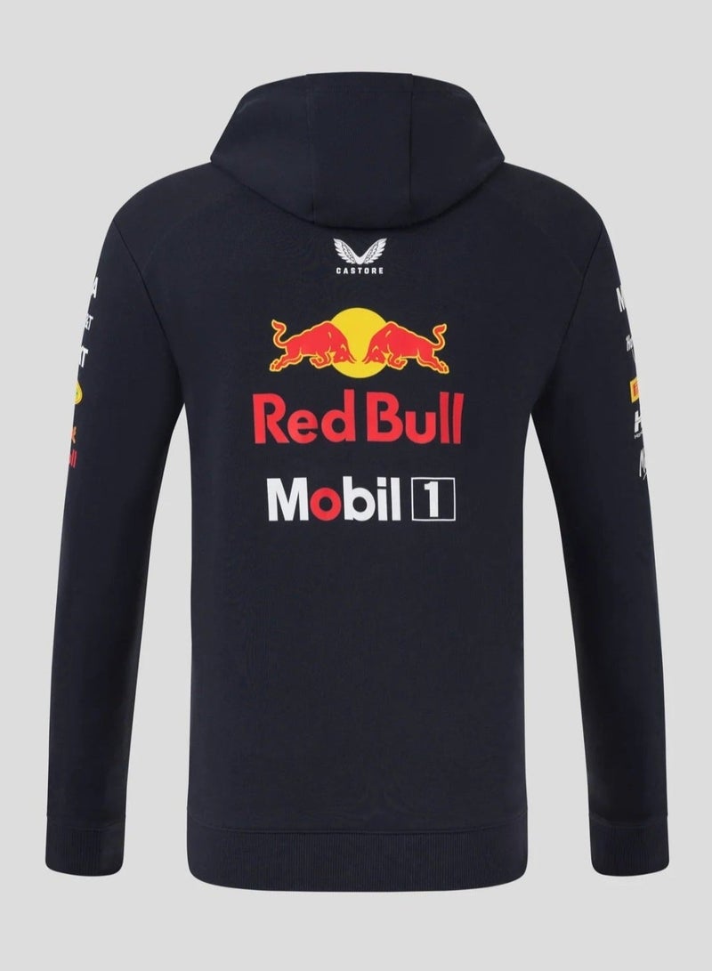 Red Bull Racing F1 Team Full Zip Hooded Sweatshirt - Image 5