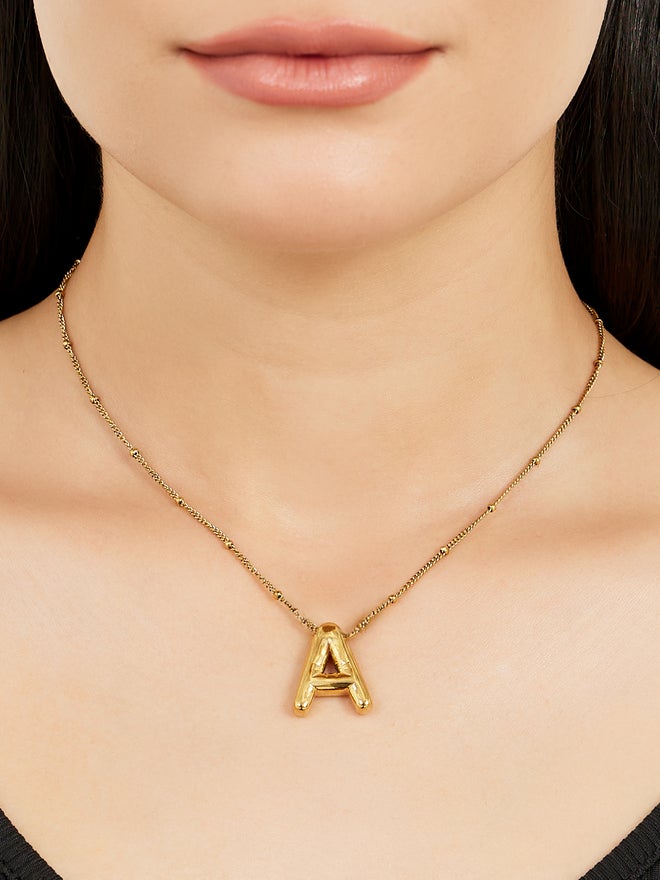 Styli Styli Initial A Pendant Necklace  - Image 1