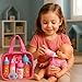 fash n kolor My Sweet Baby Disappearing Doll Feeding Set Baby Care 6 Piece Doll Feeding Set Hot Pink - Image 4