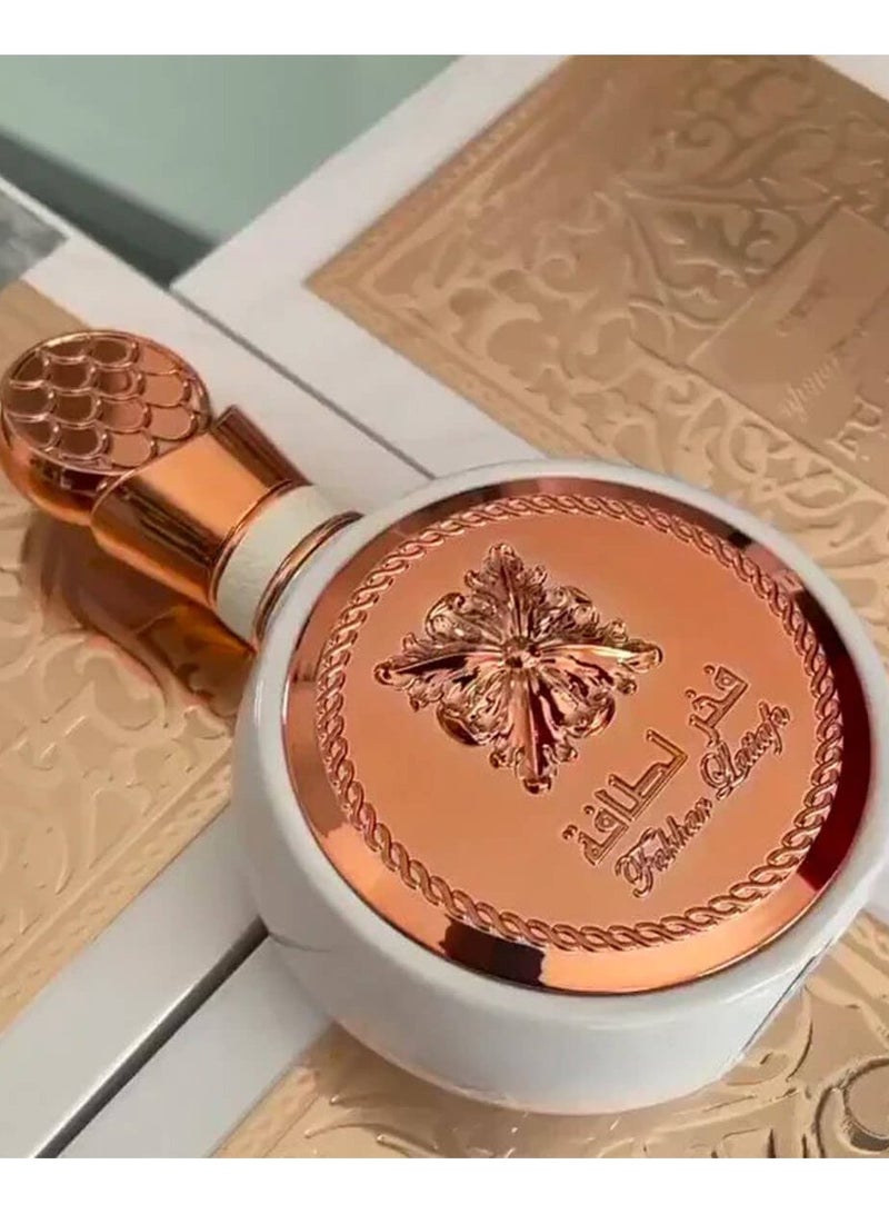 لطافة عطر او دي بارفان فخر للنساء بالعود العربي الشرقي والمسك الحلال من عطار 100 مل - Image 1