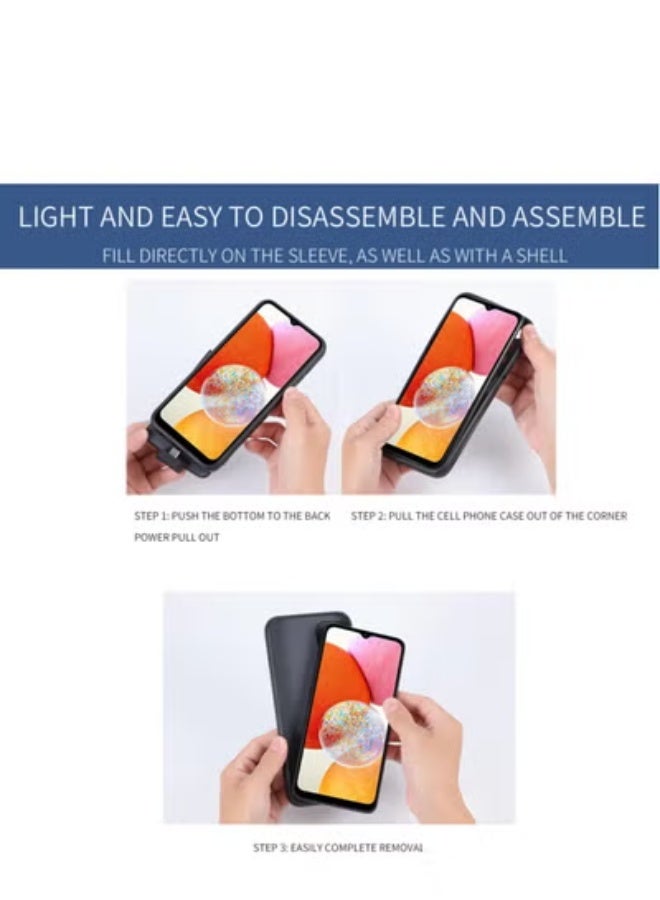 GULFLINK Portable 5000mAh External Battery Power Bank Case Back Clip For Samsung Galaxy S9 Plus Rechargeable. - Image 4