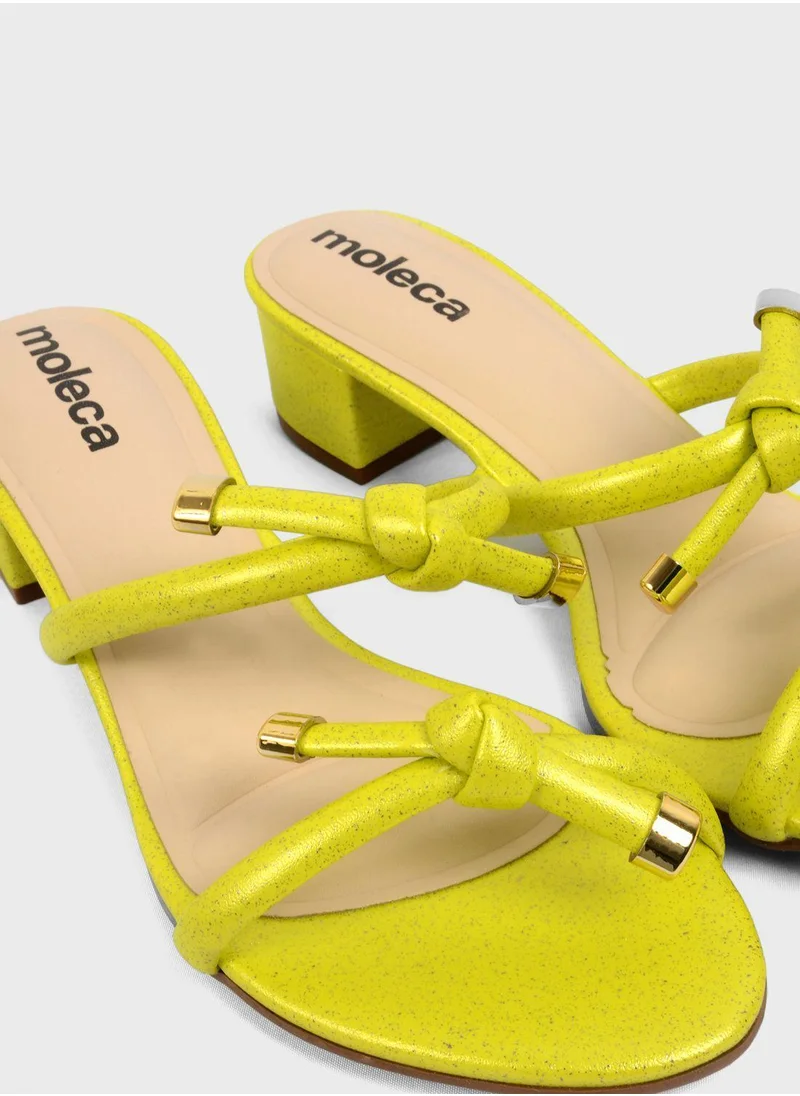 MOLECA Franzoni Mid Strap Heel Sandal