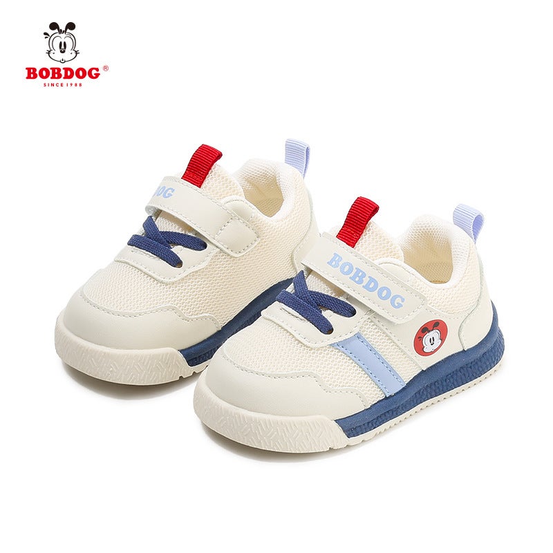 Non-Slip 2025 Spring And Breathable Versatile Shoes Babudou Fashionable Casual Mesh Children'S Shoes Toddler Shoes For Young Children - Image 5