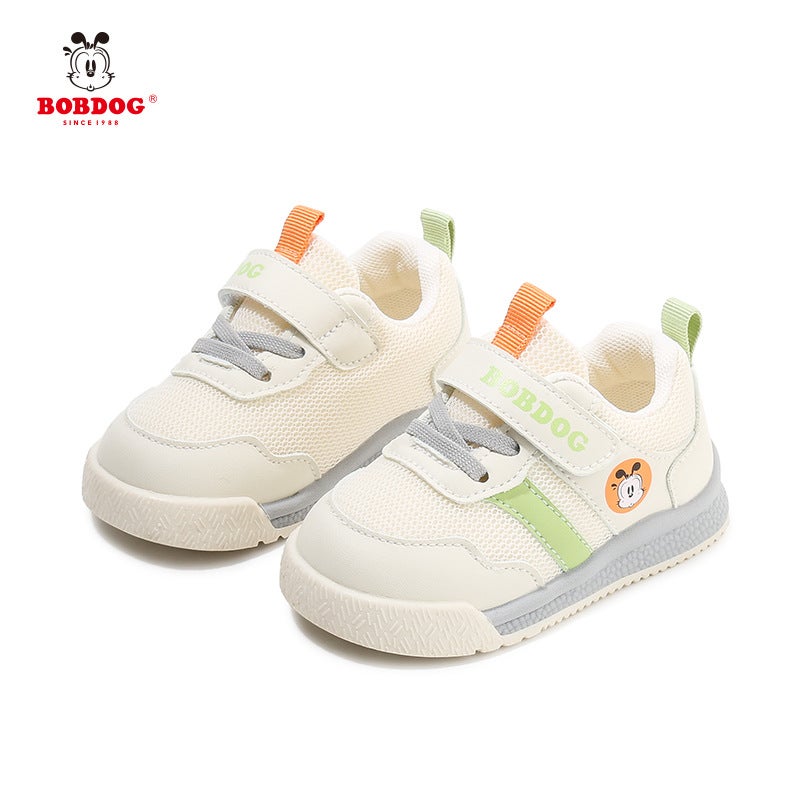 Non-Slip 2025 Spring And Breathable Versatile Shoes Babudou Fashionable Casual Mesh Children'S Shoes Toddler Shoes For Young Children - Image 1